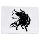 Mighty Taurus the Bull Zodiac Groot Cadeauzakje (Achterkant)