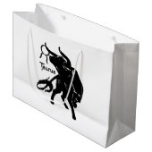 Mighty Taurus the Bull Zodiac Groot Cadeauzakje (Voorkant Gekanteld)