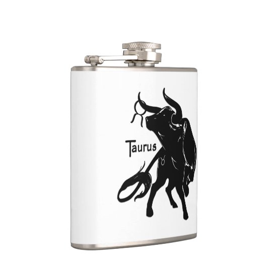 Mighty Taurus the Bull Zodiac Heupfles (Rechts)