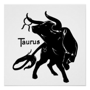 Mighty Taurus the Bull Zodiac Perfect Poster