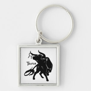 Mighty Taurus the Bull Zodiac Sleutelhanger