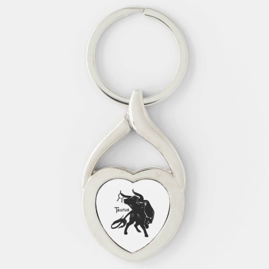 Mighty Taurus the Bull Zodiac Sleutelhanger (Voorkant)