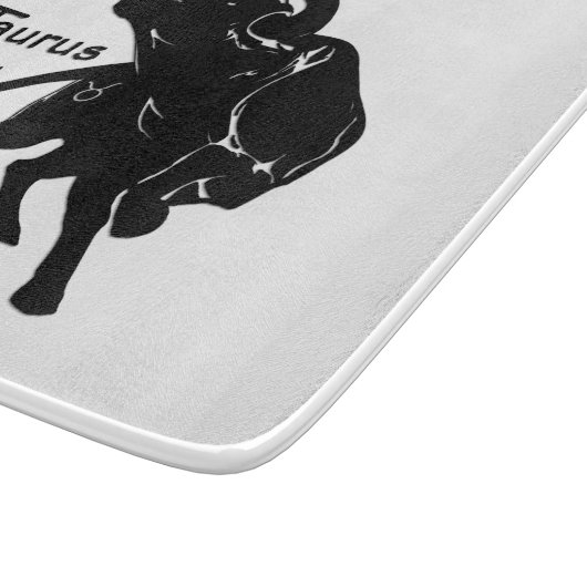 Mighty Taurus the Bull Zodiac Snijplank (Hoek)