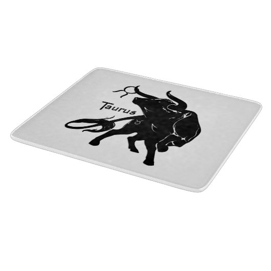 Mighty Taurus the Bull Zodiac Snijplank (Hoek)