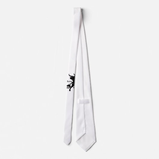 Mighty Taurus the Bull Zodiac Welcome Stropdas (Achterkant)