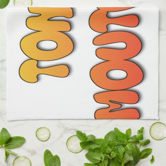 Mighty Tongue Weak Mouth pic Theedoek (Gevouwen)