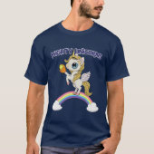 Mighty Unicorns Softball T-shirt (Voorkant)