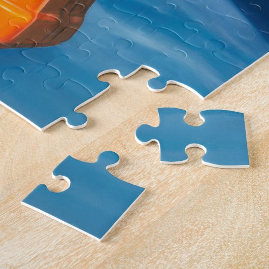 "Mighty Warrior" Robot Puzzle 11"x14" (252 stuks) Legpuzzel (Zijkant)