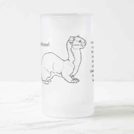 Mighty Weasel Matglas Bierpul (Center)