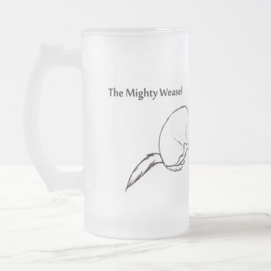 Mighty Weasel Matglas Bierpul (Links)