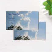 Mighty White Clouds Natuur Visitekaartje (Bureau)