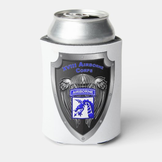 Mighty XVIII Airborne Corps Blikjeskoeler (Blikje Achterkant)