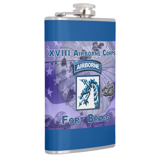 Mighty XVIII Airborne Corps Heupfles (Rechts)