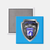 Mighty XVIII Airborne Corps Magneet (Voorkant / Achterkant)