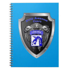Mighty XVIII Airborne Corps Notitieboek