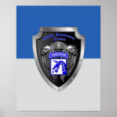 Mighty XVIII Airborne Corps Poster (Voorkant)