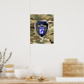Mighty XVIII Airborne Corps Poster (Keuken)