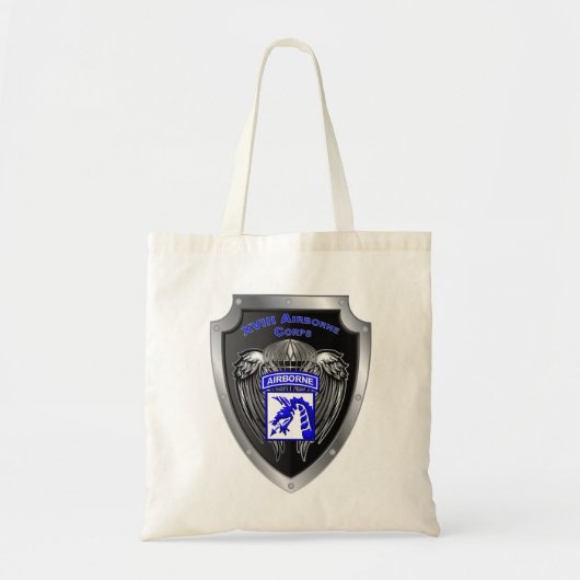 Mighty XVIII Airborne Corps Tote Bag (Voorkant)