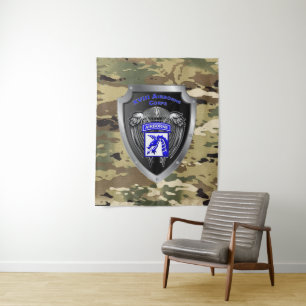 Mighty XVIII Airborne Corps Wandkleed
