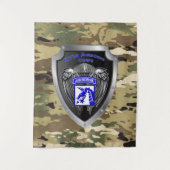 Mighty XVIII Airborne Corps Wandkleed (Voorkant)