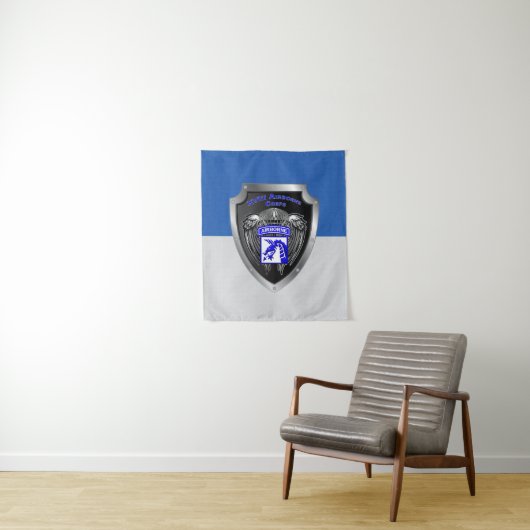 Mighty XVIII Airborne Corps Wandkleed (In situ)