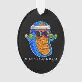 Mightychondria Cellular Biology Science Teacher Ornament (voorkant)