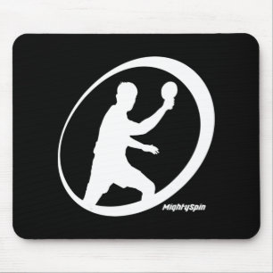 MightySpin Ping Pong T-shirt Table Tennis Comfy Muismat
