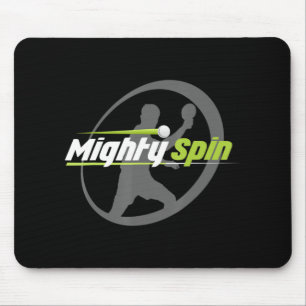 MightySpin Ping Pong T-shirt Table Tennis Cool Muismat