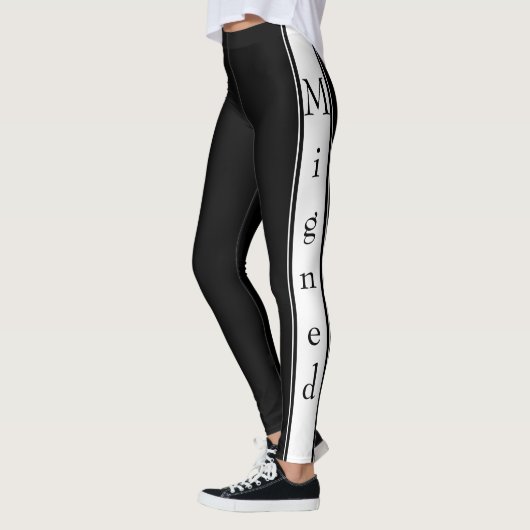 Migned Design Sport Leggings - Uw kleur en tekst (Links)