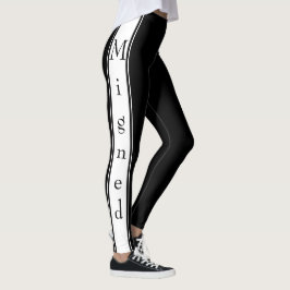 Migned Design Sport Leggings - Uw kleur en tekst