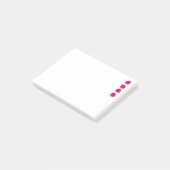 Mignere vogeltje    post-it® notes (Schuin)