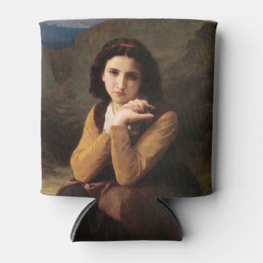 Mignon Innocence of Adolescent Girl, Bouguereau Blikjeskoeler (Voorkant)