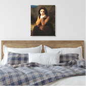 Mignon Innocence of Adolescent Girl, Bouguereau Canvas Afdruk (Insitu (Slaapkamer))