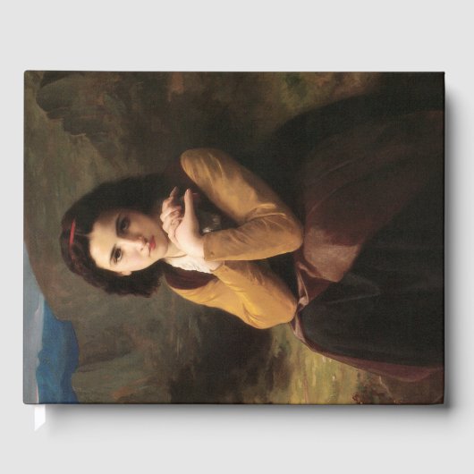 Mignon Innocence of Adolescent Girl, Bouguereau Gastenboek (Voorkant)