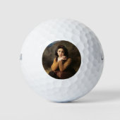 Mignon Innocence of Adolescent Girl, Bouguereau Golfballen (Voorkant)