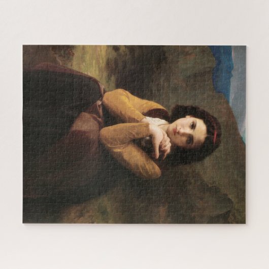 Mignon Innocence of Adolescent Girl, Bouguereau Legpuzzel (Horizontaal)