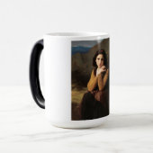 Mignon Innocence of Adolescent Girl, Bouguereau Magische Mok (Voorkant links)