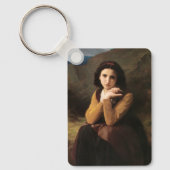 Mignon Innocence of Adolescent Girl, Bouguereau Sleutelhanger (Voorkant)