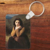 Mignon Innocence of Adolescent Girl, Bouguereau Sleutelhanger (Achterkant)