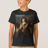 Mignon Innocence of Adolescent Girl, Bouguereau T-shirt (Voorkant)