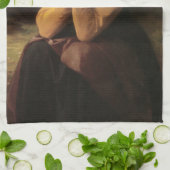 Mignon Innocence of Adolescent Girl, Bouguereau Theedoek (Gevouwen)