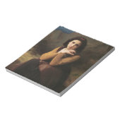 Mignon (Jong Frans Meisje) (door Bouguereau) Notitieblok (Linkerzijde)