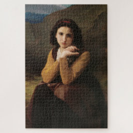 Mignon (Lief jong Frans meisje) (door Bouguereau) Legpuzzel
