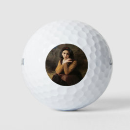 Mignon (Lieve Jonge Franse Meisje) (door Bouguerea Golfballen