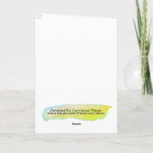 Mignon McLaughlin Hope Quote Blank Kaart (Achterkant)