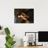 Mignon (Sweet Young French Girl) (door Bouguereau) Poster (Thuiskantoor)