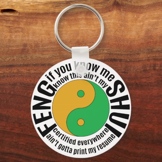 Migos Feng Shui Sleutelhanger (Voorkant)