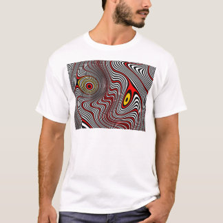 Migraine Aura optische illusie T-shirt