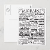 Migraine Awareness Briefkaart (Voorkant / Achterkant)