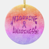 Migraine Awareness Ornament (Voorkant)
